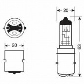 BOSCH BA20D HALOGEN: Halogen Bosch BA20D base from £0.01 each